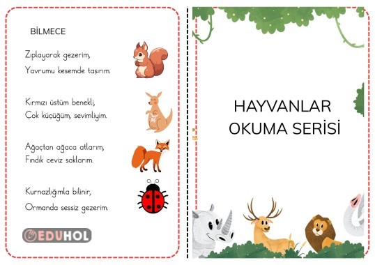 HAYVANLAR OKUMA SERİSİ