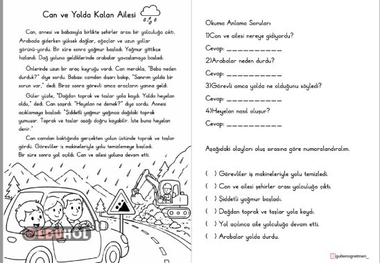 HİKAYELERLE HAYAT BİLGİSİ (HEYELAN)