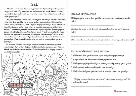 HİKAYELERLE HAYAT BİLGİSİ (SEL)