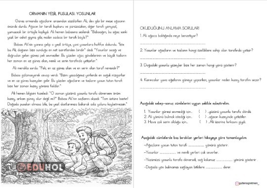 HİKAYELERLE HAYAT BİLGİSİ (YOSUN)