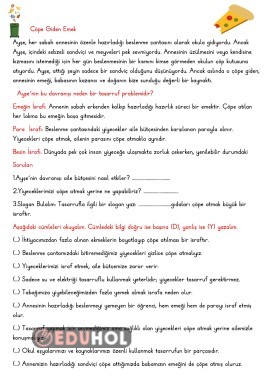 HİKAYELERLE HAYAT BİLGİSİ