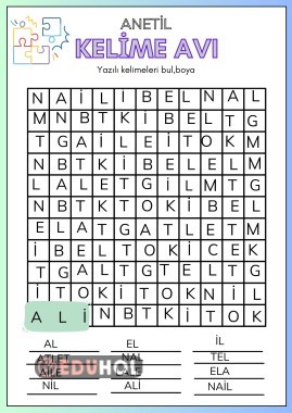 KELİME AVI-ANETİL