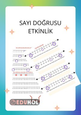 SAYI DOĞRUSU ETKİNLİK