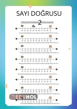 SAYI DOĞRUSU PEKİŞTİRME ÇALIŞMASI 2