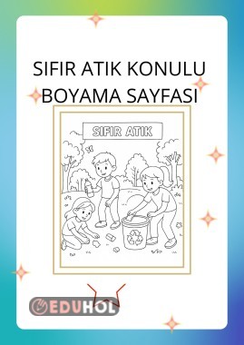 SIFIR ATIK KONULU BOYAMA