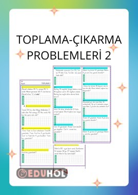 TOPLAMA ÇIKARMA PROBLEMLERİ 2
