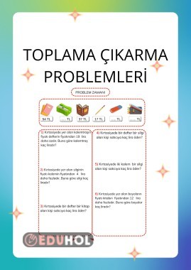 TOPLAMA ÇIKARMA PROBLEMLERİ