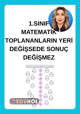TOPLANANLARIN YERİ DEĞİŞSEDE SONUÇ DEĞİŞMEZ