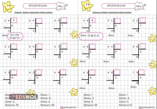 VERİLMEYEN BÖLENİ BULMA