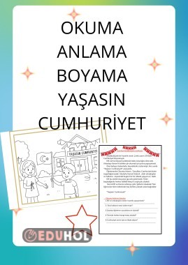 YAŞASIN CUMHURİYET OKUMA ANLAMA METNİ