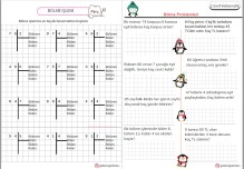 BÖLME İŞLEM VE PROBLEMLERİ