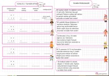 TAHMİN İŞLEM VE PROBLEMLERİ