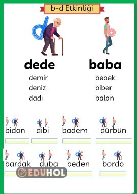 b-d çok karıştıranlar için etkinlik