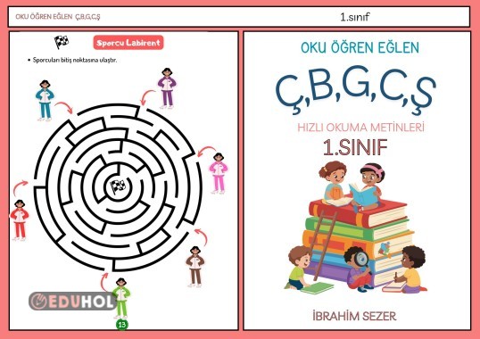 Ç,B,G,C,Ş HIZLI OKUMA METİNLERİ KİTABI