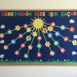 24 Kasım Öğretmenler Günü Panosu