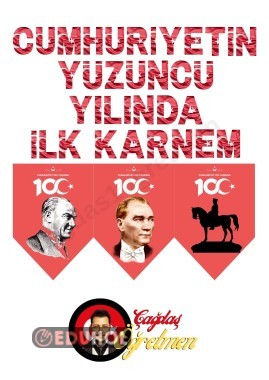 CUMHURİYETİN YÜZÜNCÜ YILINDA İLK KARNEM YAZISI