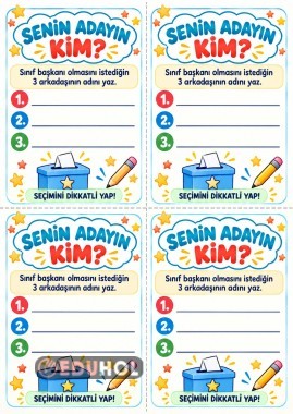 Senin Adayın Kim ?