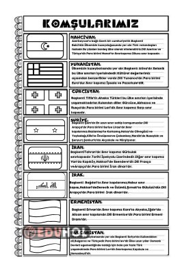 Boyamalı komş ülkelerimiz konu özeti