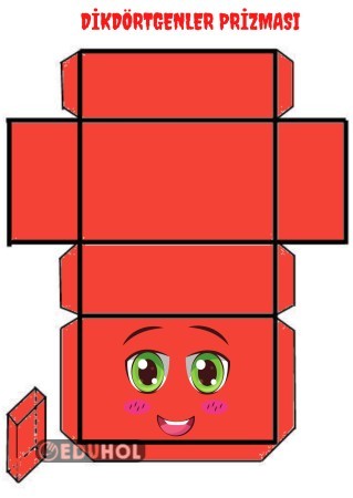 Dikdörtgenler prizması maketi