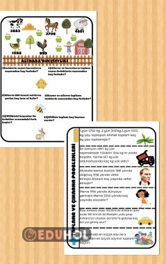 Toplama ve çıkarma problemleri