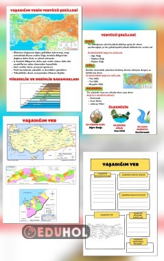 Yeryüzü şekilleri konu özeti ve araştıma şablonu