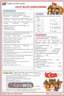 Hayat Bilgisi Değerlendirme Çalışması