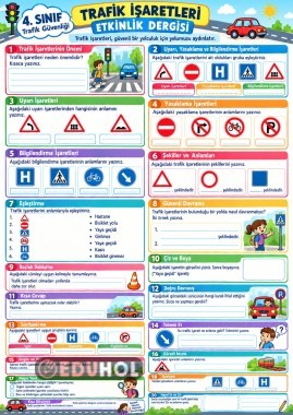 Trafik İşaretleri Çalışma Kağıdı