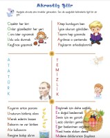 Akrostiş şiir etkinliği