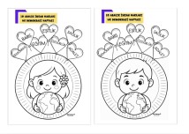 İnsan Hakları ve Demokrasi Haftası Boyama