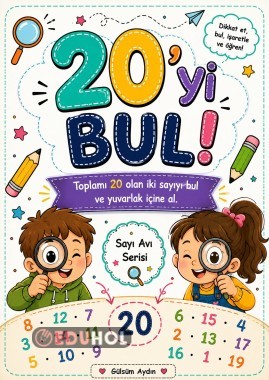 Toplamı 20 olan sayı çiftlerini bul ve yuvarlak içine al.