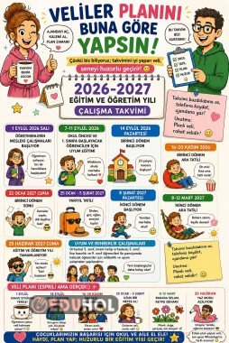2026-2027 eğitim öğretim yılı takvimi