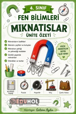 4. Sınıf Fen Bilimleri | Kuvvetin Etkileri ve Mıknatıslar Etkinlik Dosyası