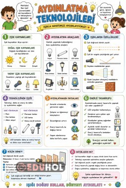 AYDINLATMA TEKNOLOJİLERİ POSTER (56X84 cm)