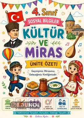 4. Sınıf Sosyal Bilgiler | Kültür ve Miras – Eğlenceli Ünite Özeti
