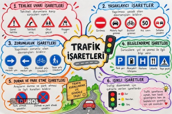 TRAFİK İŞARETLERİNİ ÖĞRENİYORUM