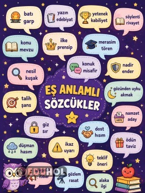 Eş Anlamlı Sözcükler