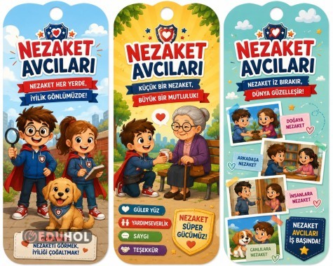 NEZAKET AVCILARI KİTAP AYRACI
