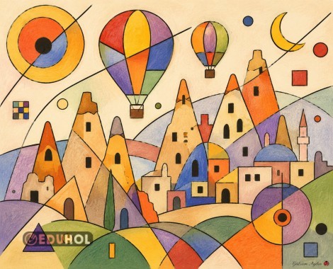 🎨 Kandinsky ile Kapadokya