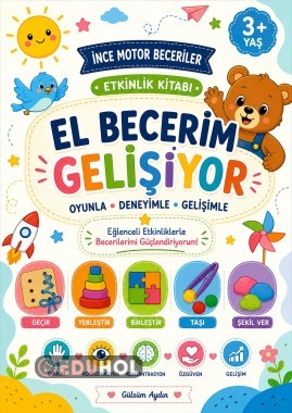 🖐️ Parmak Güçlendirme Etkinlikleri İnce Motor Becerileri Geliştirme Kitabı