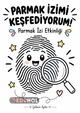 PARMAK İZİMİ KEŞFEDİYORUM! 👆🔍