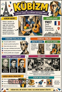 Picasso’dan İlhamla Kübizm ve Geometrik Sanat