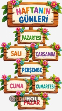 HAFTANIN GÜNLERİ Poster (63×112cm)