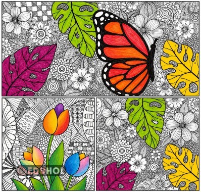 Zentangle 🌿🌿