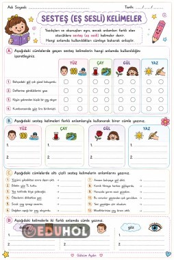 SESTEŞ KELİMELER
