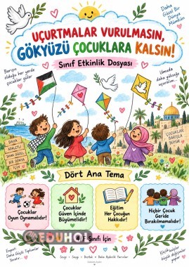 “Uçurtmalar Vurulmasın, Gökyüzü Çocuklara Kalsın”