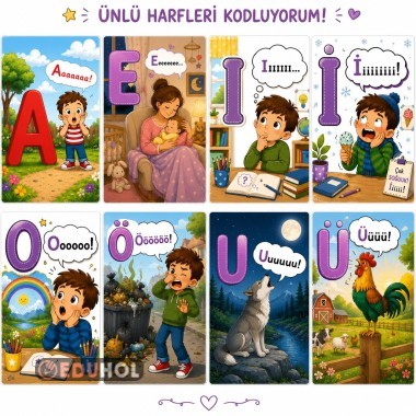 Ünlü Harfleri Kodluyorum
