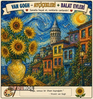 🌻 VAN GOGH & BALAT’IN AYÇİÇEKLERİ