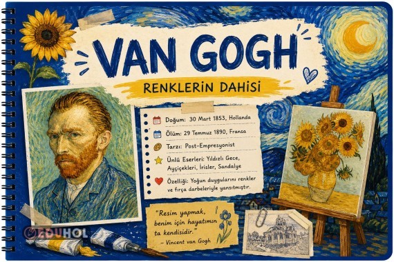 🌻 Van Gogh'un İzinde