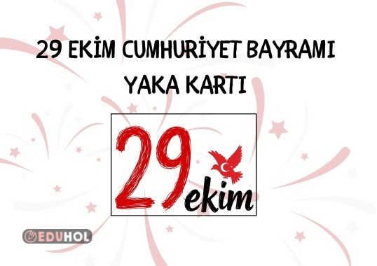 29 EKİM YAKA KARTI /1