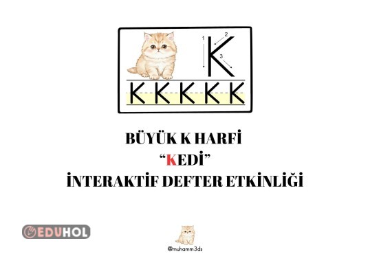 BÜYÜK K SESİ İNTERAKTİF DEFTER